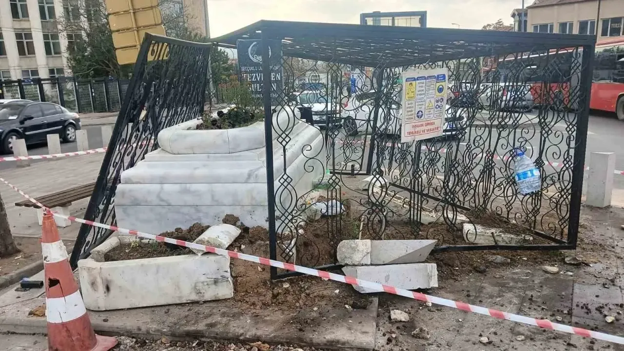 Aynı türbede yine kaza!