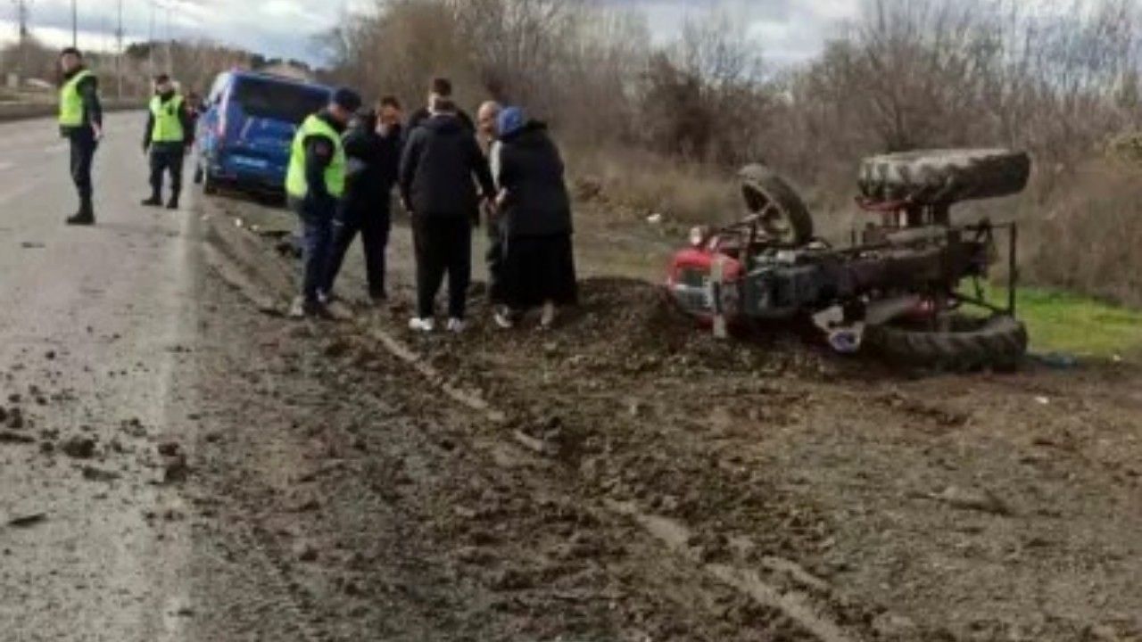 Cenaze yolunda kaza: Yaralılar var