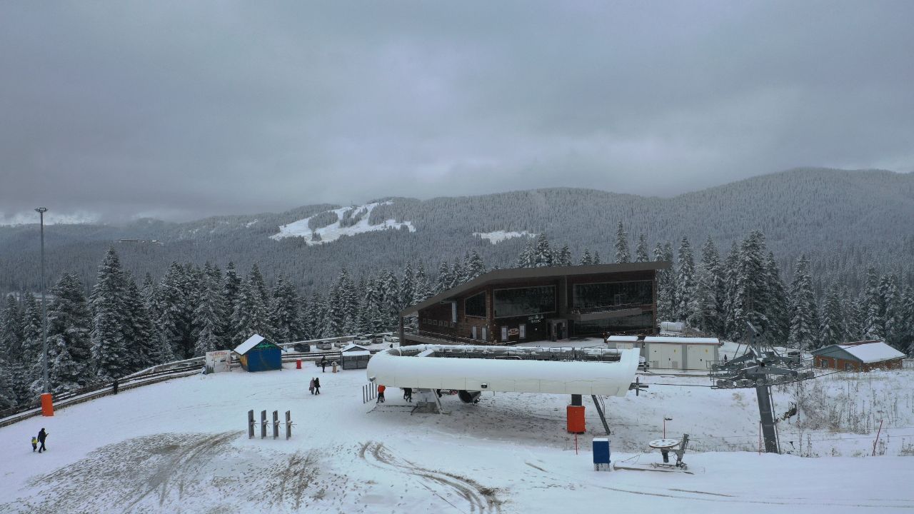 Yurduntepe Kayak Merkezinde kartpostallık manzaralar