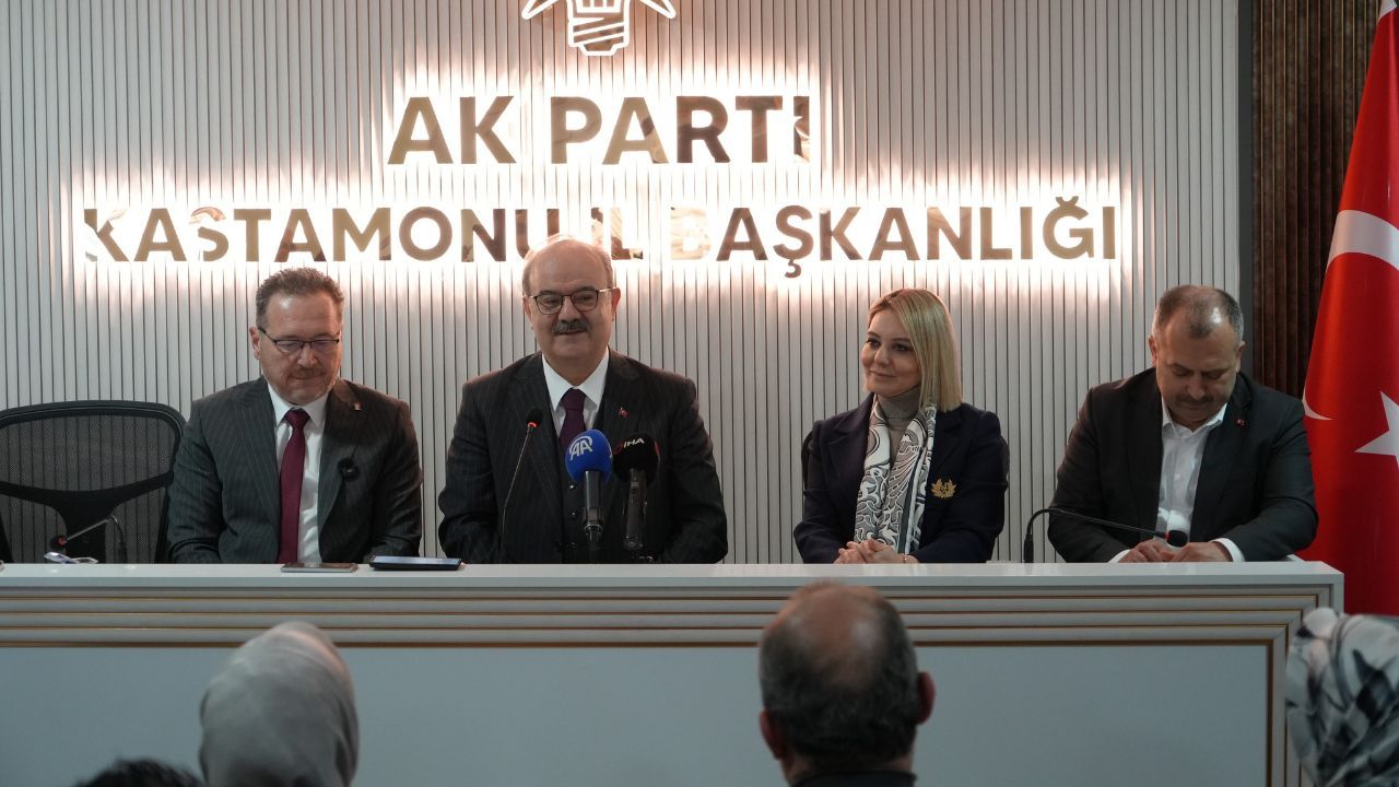 Bakan Yardımcısı Çam Kastamonu'da konuştu!