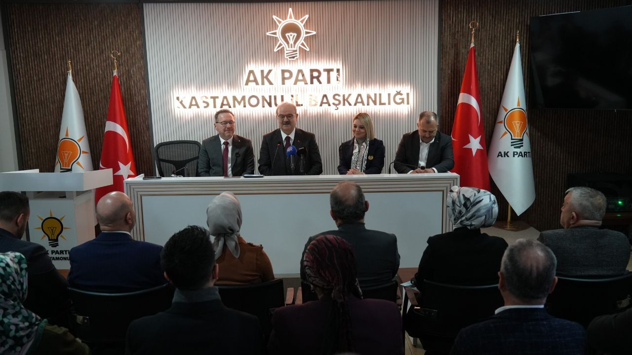 Bakan Yardımcısı Çam Kastamonu'da konuştu!