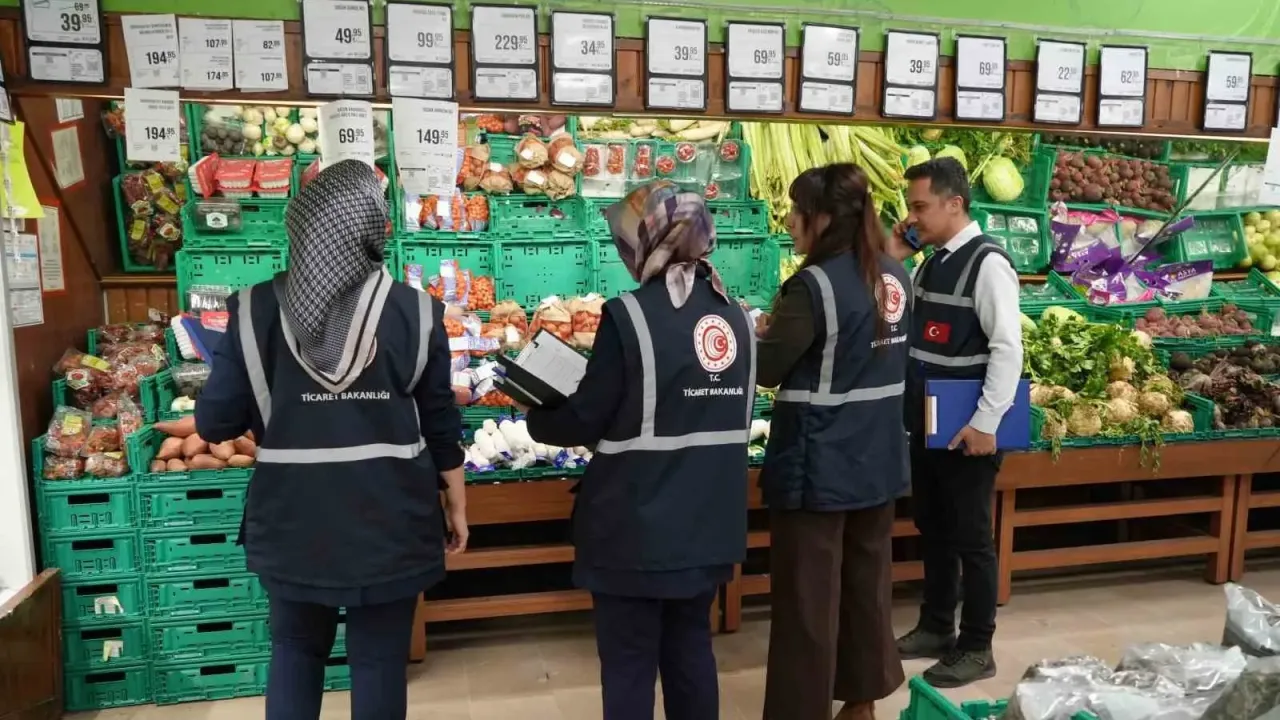 Kastamonu’da ramazan öncesi fiyatlara sıkı takip