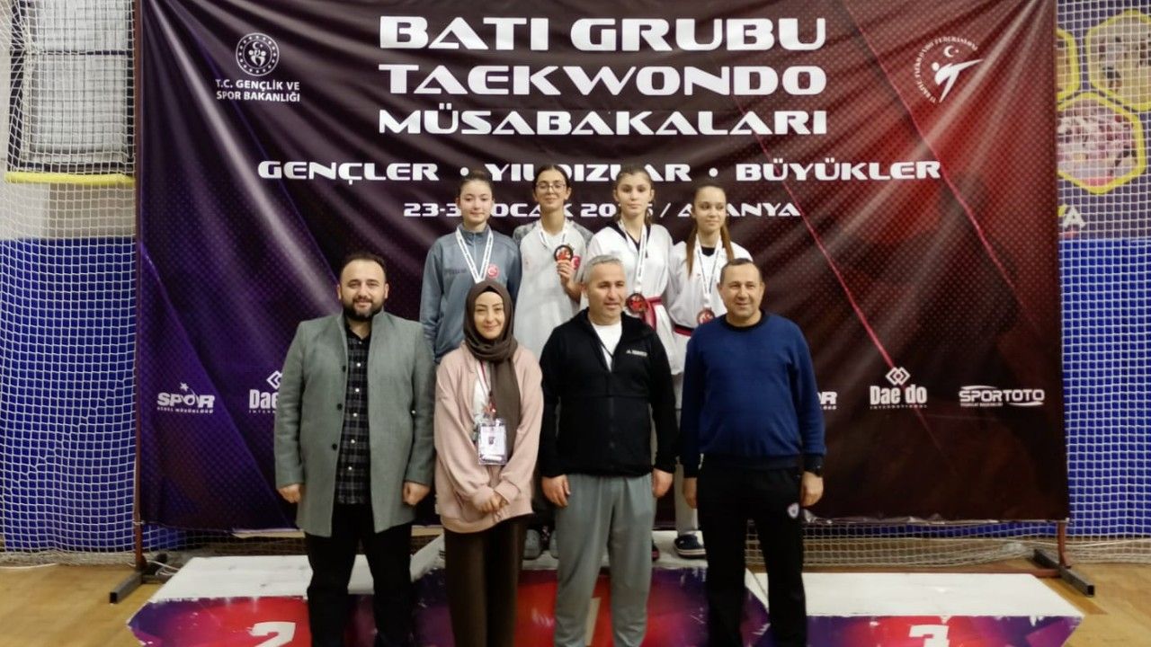 Rakip tanımadı, altını kaptı! Ela Nur Batı Grubu şampiyonu