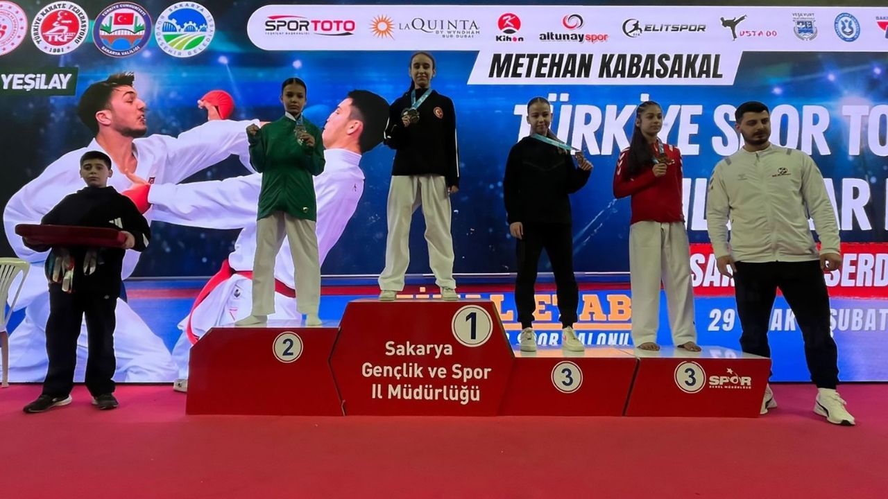 Ağlılı sporcu Türkiye şampiyonu oldu!