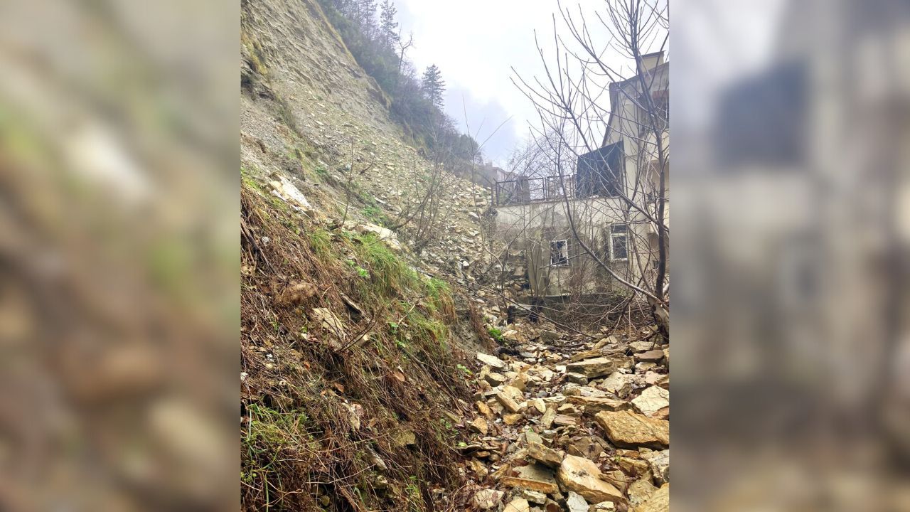 AFAD'dan heyelan riskine karşı inceleme!