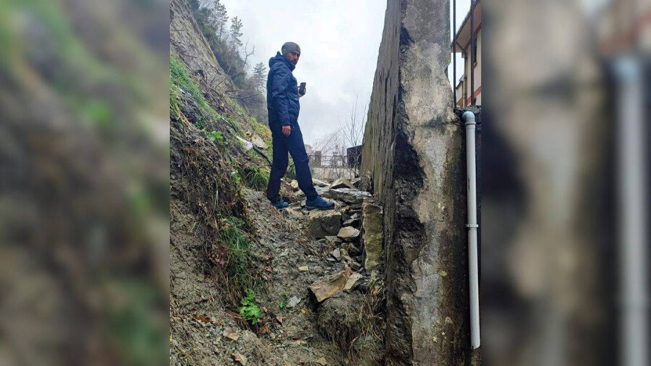 AFAD'dan heyelan riskine karşı inceleme!