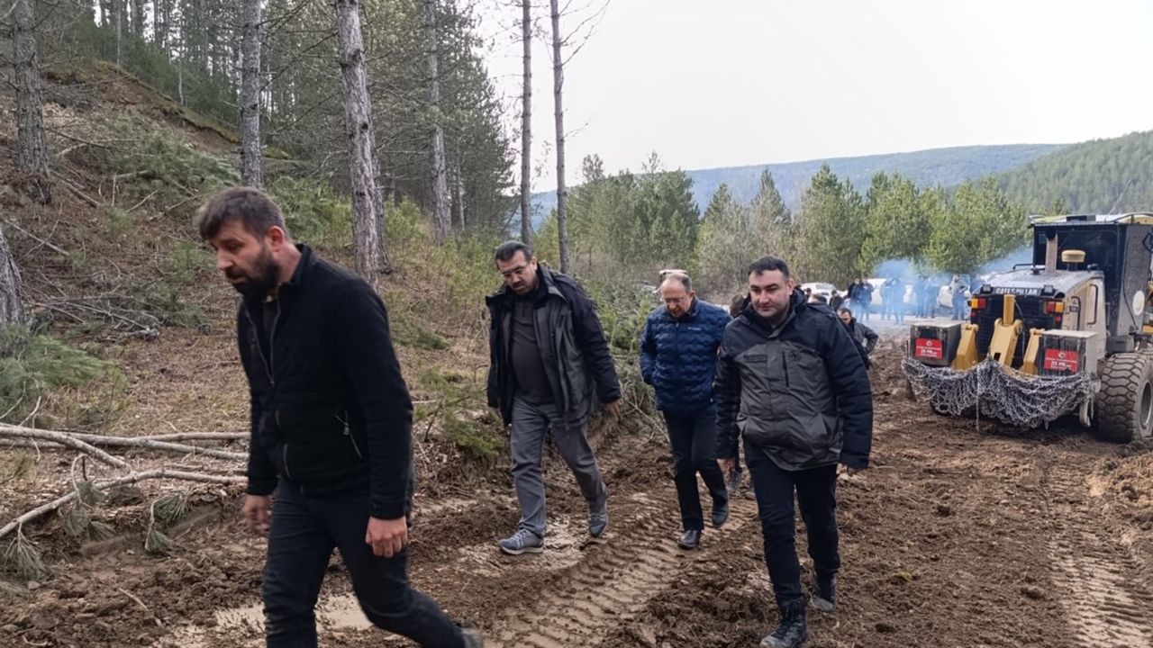 Bölge Müdürü Yaslıkaya incelemelerde bulundu