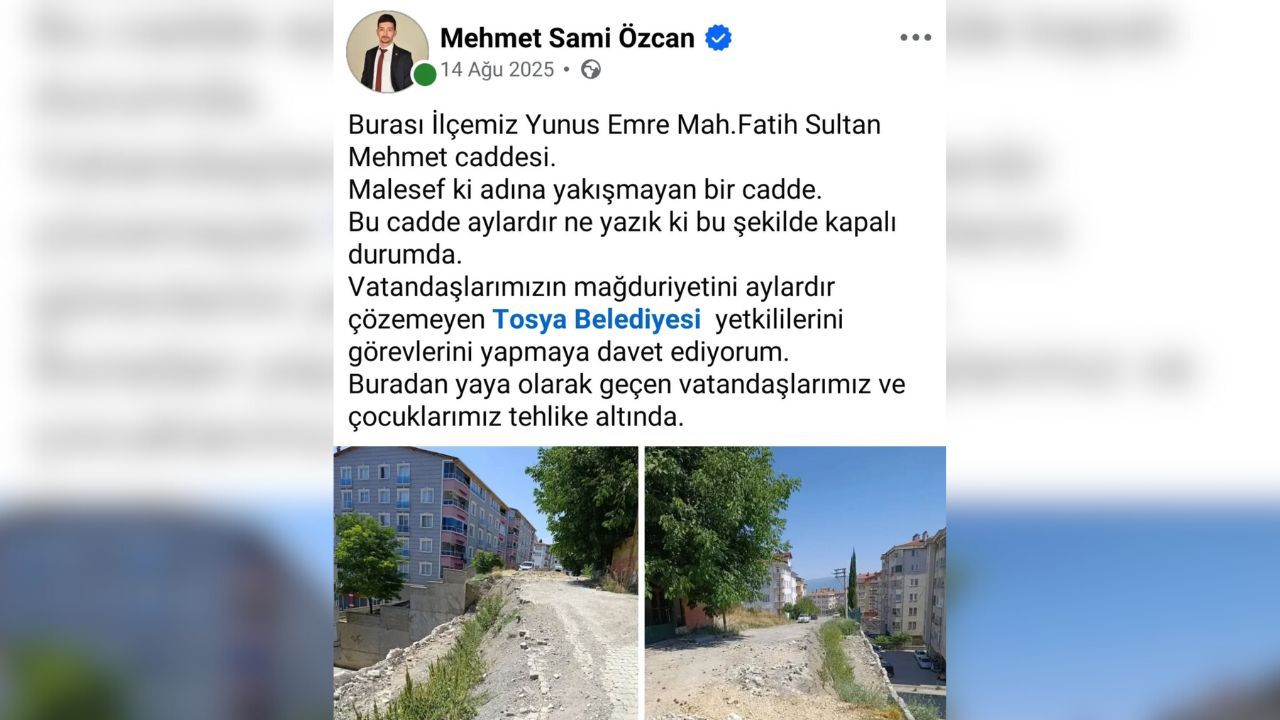 CHP İlçe Başkanı Özcan: 'Uyardık, dinlemediniz!'