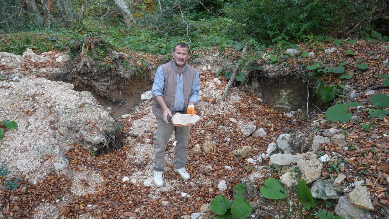 Kastamonu’daki yer altı yapıları definecilerin hedefi oldu!