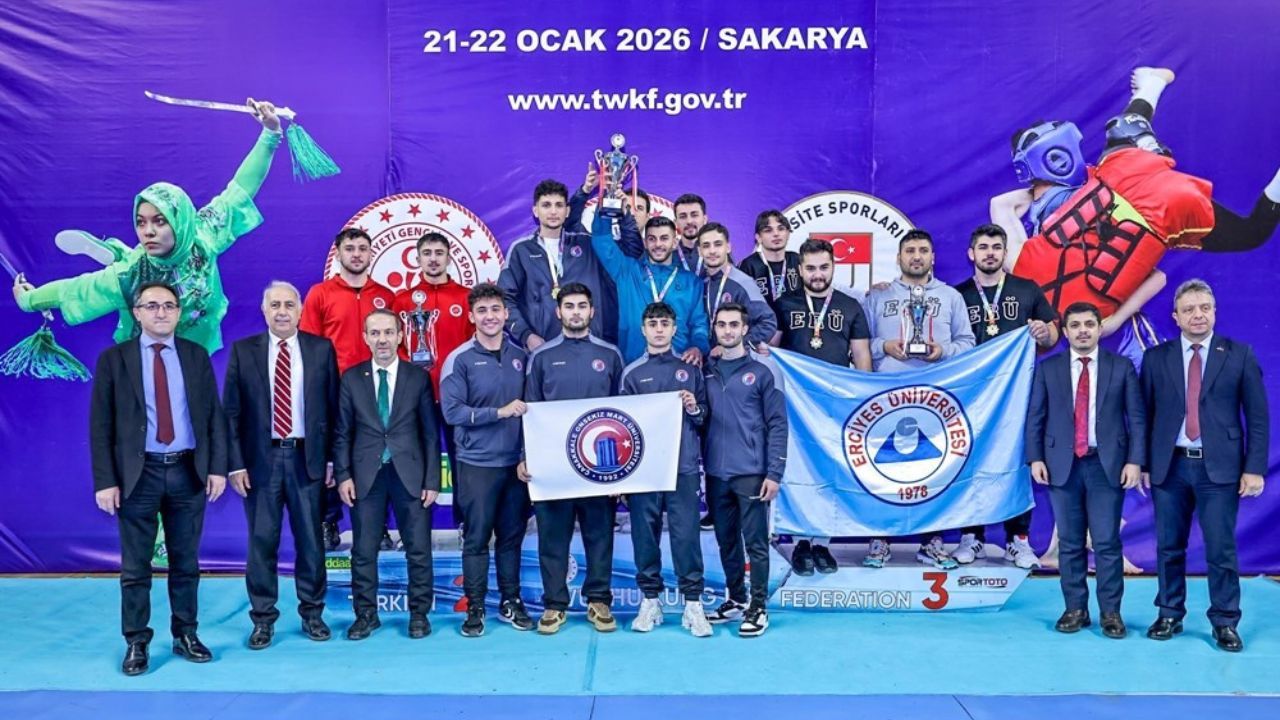 KÜ'lü sporcularından Türkiye ikinciliği!