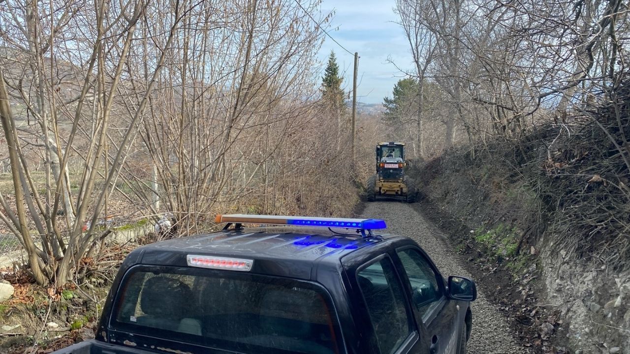 Kuzyaka yollarında çalışma!