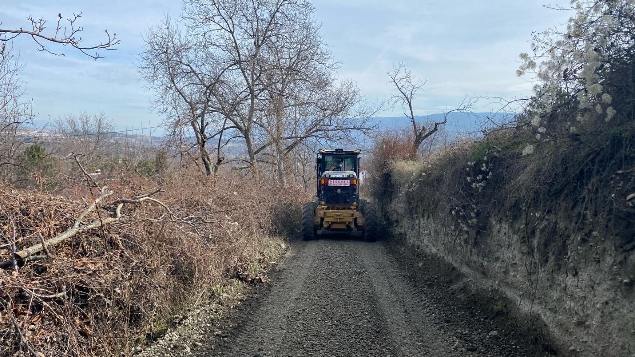 Kuzyaka yollarında çalışma!